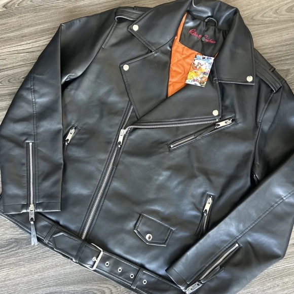 NWT Robert Graham Vegan Leather Jacket - Size Small - Picture 8 of 10